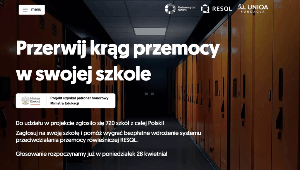 Przerwij krąg przemocy w swojej szkole