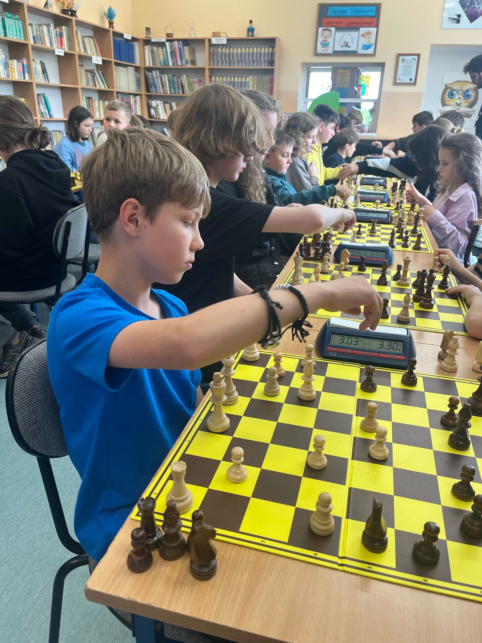 ♟️♟️Wiosenne królowanie na czarno-białej planszy!♟️♟️V Wiosenny Turniej Szachowy w SP 14 już za nami!