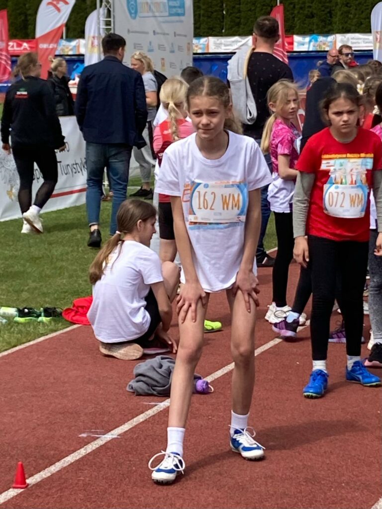 młodzi sportowcy w Kortowie