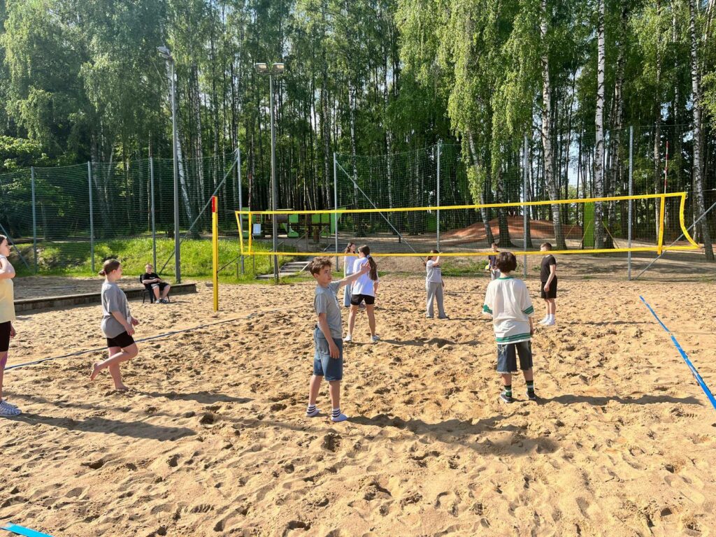 6b na plaży - Dzień Dziecka