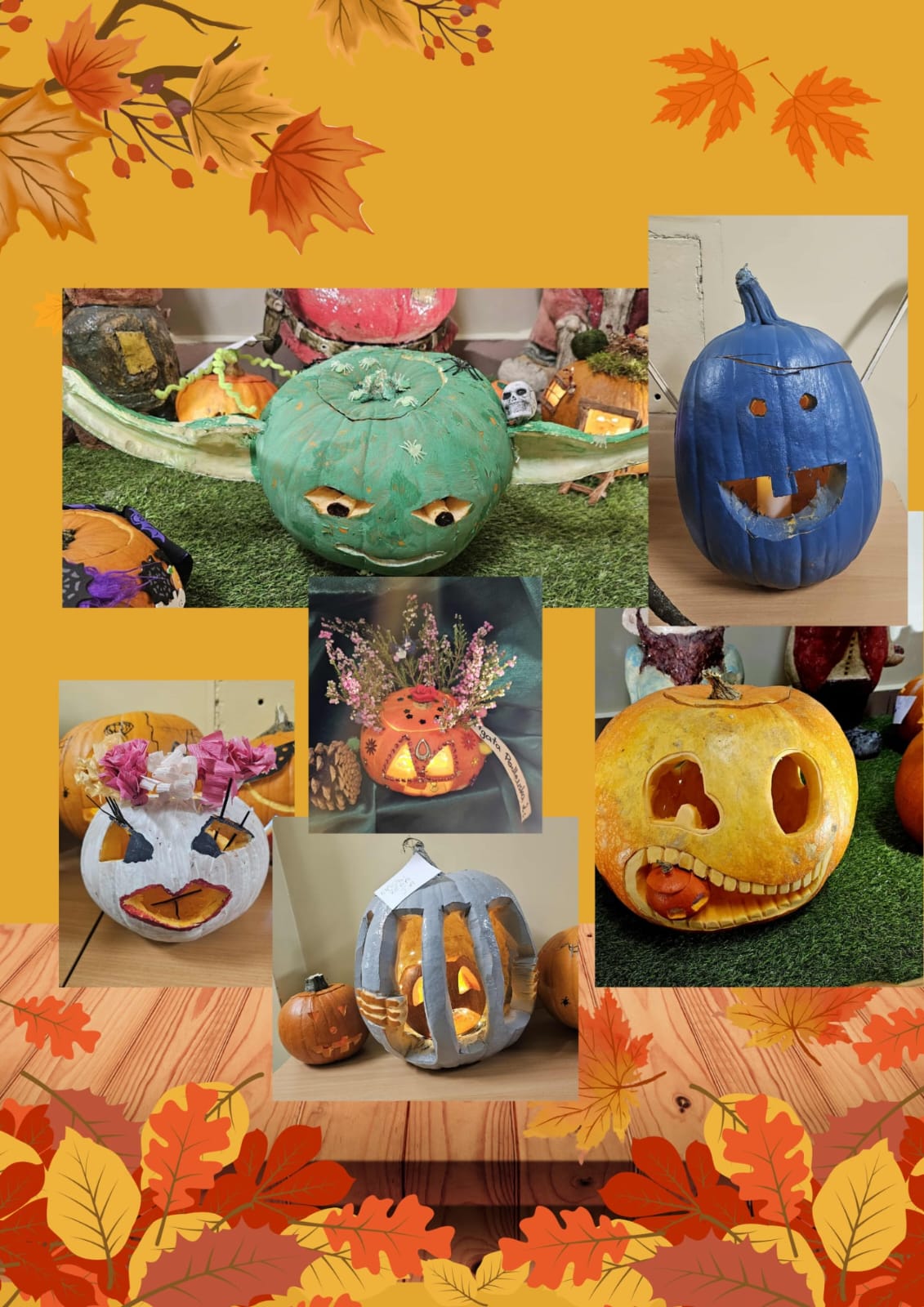 🎃 Wyniki konkursu „Lampion z dyni rozświetli naszą szkołę!” 🌟