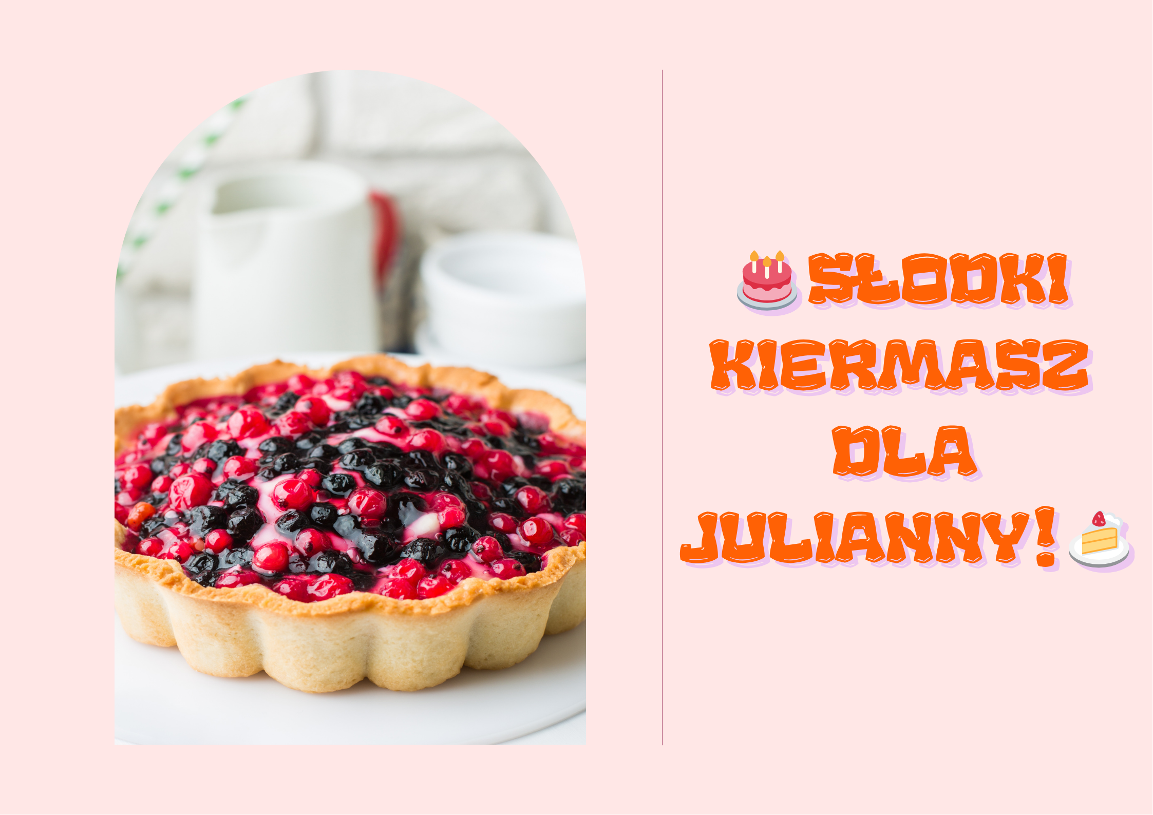 🎂 Słodki Kiermasz dla Julianny! 🍰