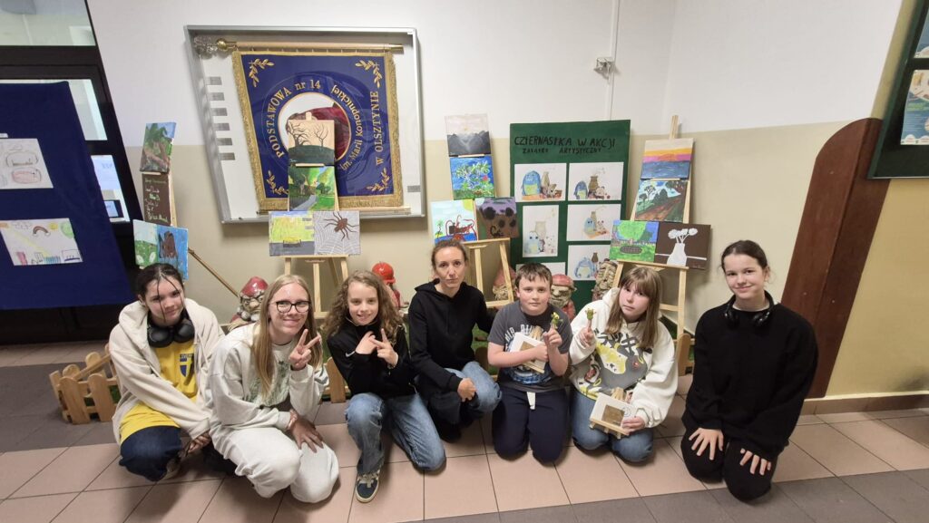🎨 CZTERNASTKA W AKCJI! Wielki Finał projektu „Zakątek Artystyczny”! 🌟