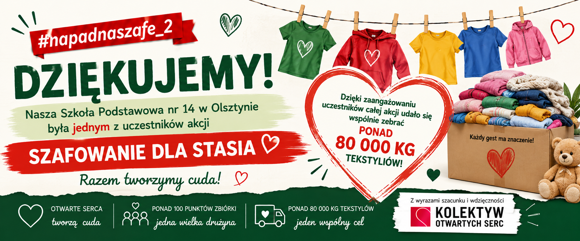 ❤️ DOBRO ŁĄCZY! DZIĘKUJEMY ZA WSPÓLNE POMAGANIE! ❤️